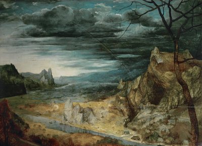 Die Rückkehr der Herde von Pieter the Elder Bruegel