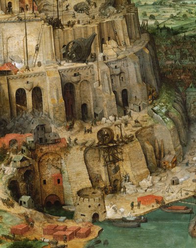 Der Turm zu Babel von Pieter the Elder Bruegel