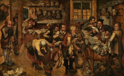 Der Bauernanwalt von Pieter the Younger (after) Brueghel