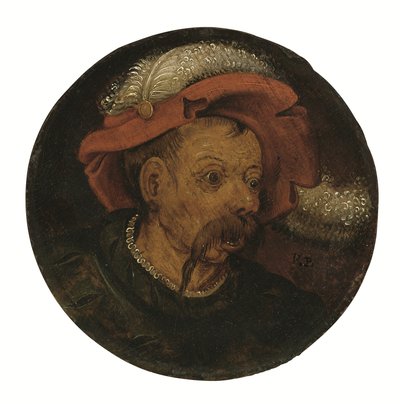Kopf eines Landsknechts von Pieter the Younger Brueghel