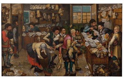 Die Zahlung des Zehnten von Pieter the Younger Brueghel