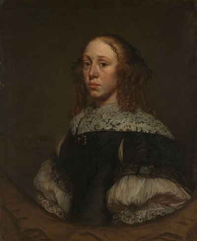 Porträt einer Frau von Pieter van Anraedt