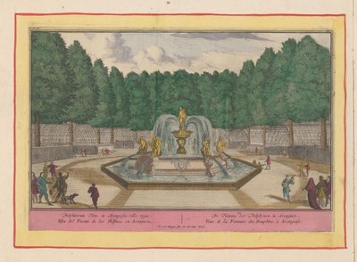 Delfinbrunnen in Aranjuez von Pieter van den Berge