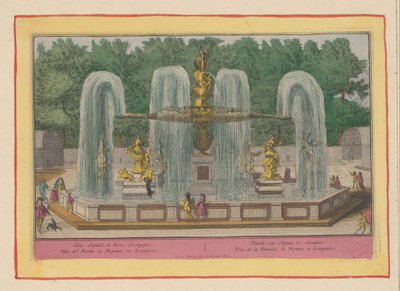 Neptunbrunnen in Aranjuez von Pieter van den Berge
