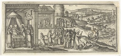 Heilungen von Christus (Bijbelse taferelen) von Pieter van der Borcht (I)