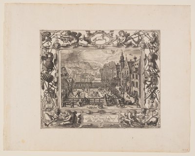 März, aus Die zwölf Monate von Pieter van der Borcht
