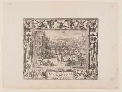 Mai, aus Die zwölf Monate von Pieter van der Borcht
