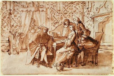 Eine Musikgesellschaft von Pietro Antonio Novelli