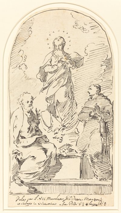Die unbefleckte Empfängnis von Pietro Antonio Novelli