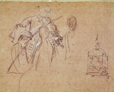 Ein Geiger von Pietro Longhi