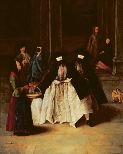 Der Parfümverkäufer von Pietro Longhi