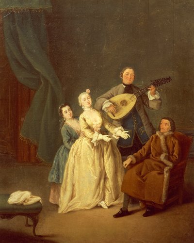 Das Konzert oder die Familie im Konzert von Pietro Longhi