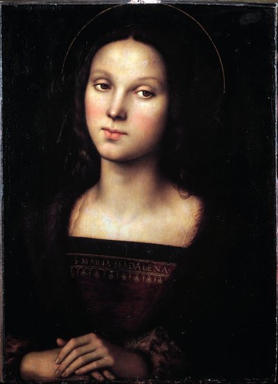 Porträt der Heiligen Maria Magdalena von Pietro Perugino