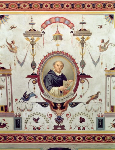 Porträt von Fra Bartolomeo von Pietro Pezzati