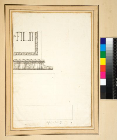 Die Säule des Antoninus Pius von Pietro Santi Bartoli