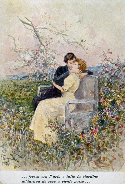 Zwei Liebende von Pietro Scoppetta
