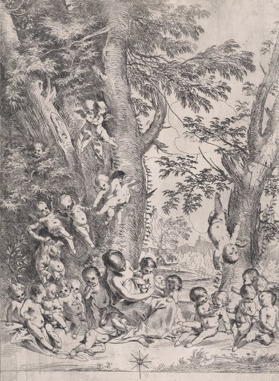Der Garten der Nächstenliebe von Pietro Testa