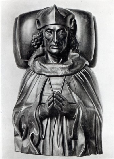 Abbild von Heinrich VII. in der Westminster Abbey (Gold) von Pietro Torrigiano