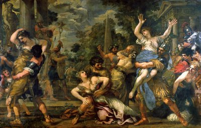 Raub der Sabinerinnen von Pietro da Cortona