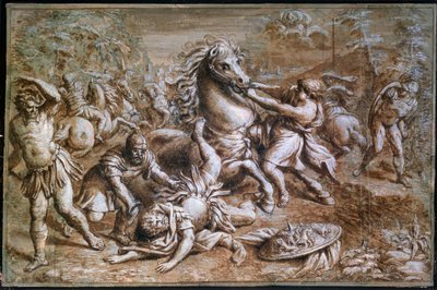 Die Bekehrung des Heiligen Paulus, 17. Jahrhundert von Pietro da Cortona