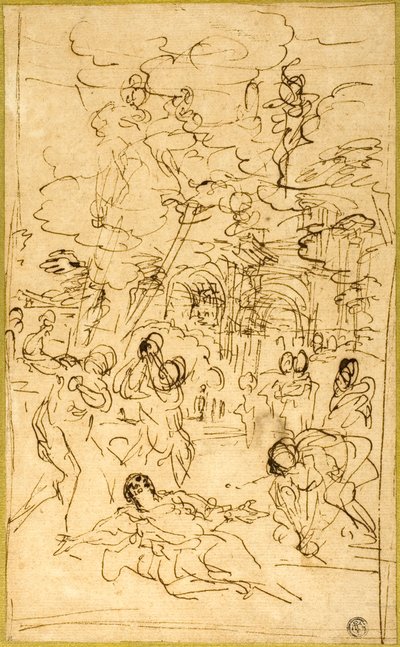 Das Martyrium des Heiligen Stephanus von Pietro da Cortona