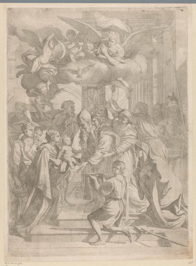 Die Darstellung Christi im Tempel von Pietro del Po (attributed to)