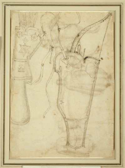 Bogenköcher und Pfeilköcher von Pisanello