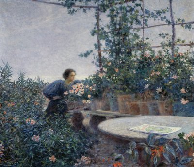 Am Abend von Plinio Nomellini