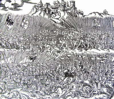 Die Schlacht von Grunwald von Polish School