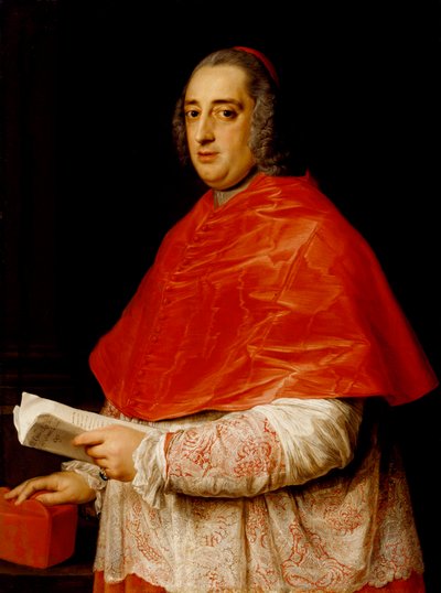 Porträt von Kardinal Prospero Colonna di Sciarra von Pompeo Girolamo Batoni