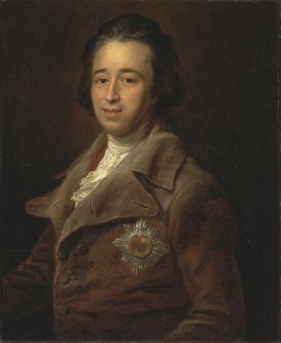 Porträt von Prinz Alexander Kurakin 1752-1818, 1782 von Pompeo Girolamo Batoni