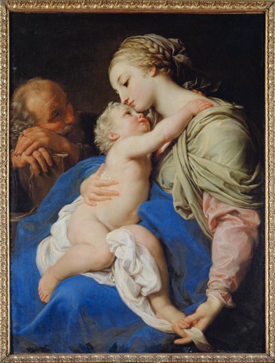 Die Heilige Familie von Pompeo Girolamo Batoni
