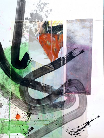 Dynamische abstrakte Striche von Poonam Choudhary