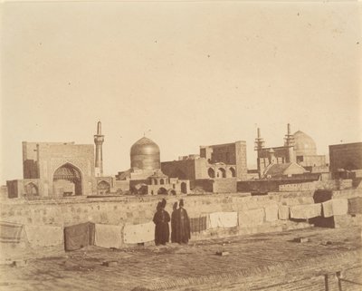 [Eine Gesamtansicht von MESHED vom Dach eines Hamam], 1840er-60er Jahre von Possibly by Luigi Pesce.