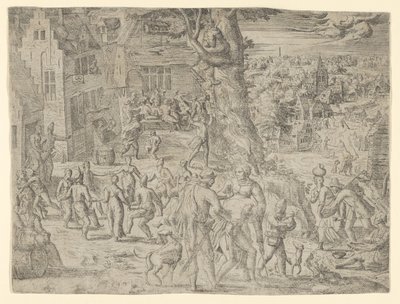 Das Dorffest von Possibly by Peeter van der Borcht.