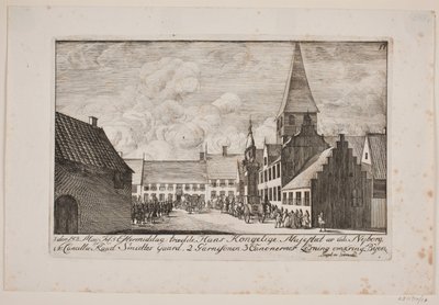 Frederik V in Nyborg von Poul Isac Grønvold