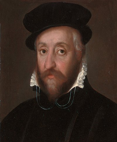 Porträt eines Gentlemans, traditionell identifiziert als Herzog von Alba, Prag, ca. 1600 von Prague School