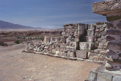Eine Treppe in einer Wand, Spätklassische Periode von Pre Columbian