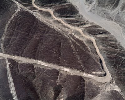 Luftaufnahme der Nazca-Linien von Prehistoric Prehistoric