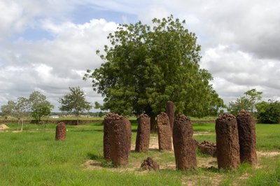 Vorgeschichte: Megalithischer Steinkreis von Wassu, Gambia von Prehistoric Prehistoric