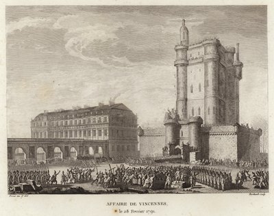 Vorfall in Vincennes von Prieur