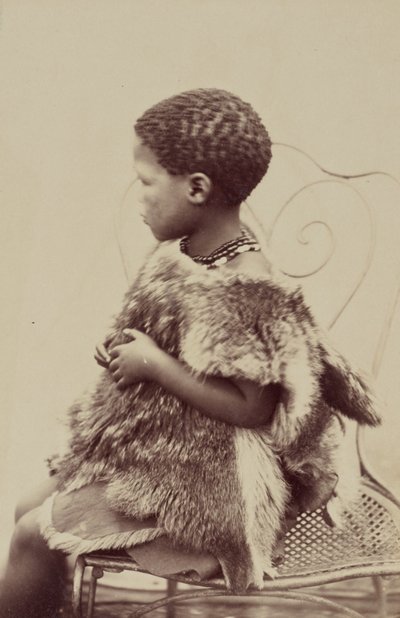 Betty, Hottentottenmädchen, 9 Jahre von Prince Roland Napoleon Bonaparte