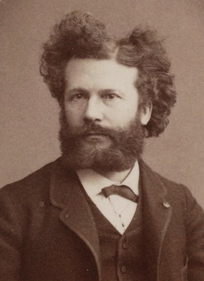 Porträt von Camille Flammarion von Prudent René Patrice Dagron