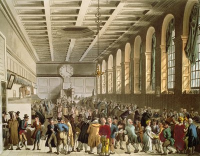 Zollhaus, Der Lange Raum, aus Ackermanns 
