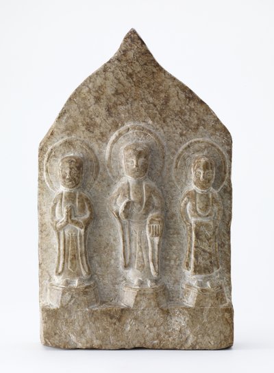 Fälschung einer kleinen buddhistischen Tafel von Qing Dynasty Chinese School