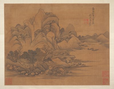 Landschaft (Albumblatt) von Qing Dynasty Chinese School