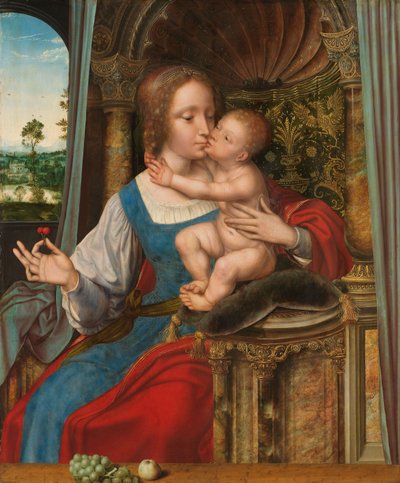 Jungfrau und Kind von Quentin Massys or Matsys