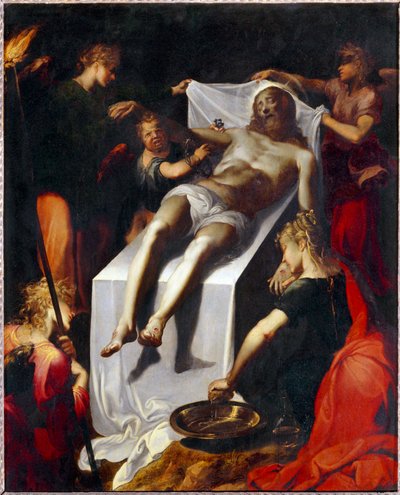 Die Grablegung Christi von Quentin Varin