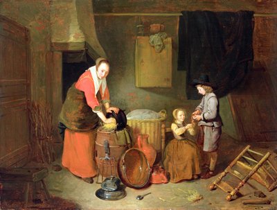 Eine Kücheninterieur, 17. Jahrhundert von Quiringh Gerritsz. van Brekelenkam