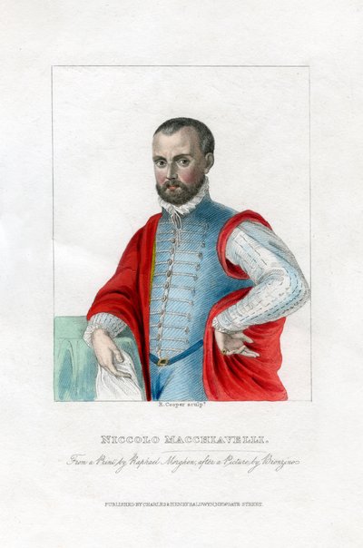 Niccolò Machiavelli, italienischer Renaissance-Politikphilosoph von R. Cooper